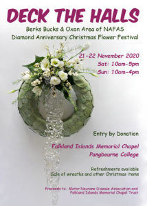 Diamond Anniversary Christmas Flower Festival to be held on the 21st to 22nd November 2020